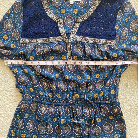 Daniel Rainn Boho Long-sleeve Tunic Size Medium - Picture 10 of 15